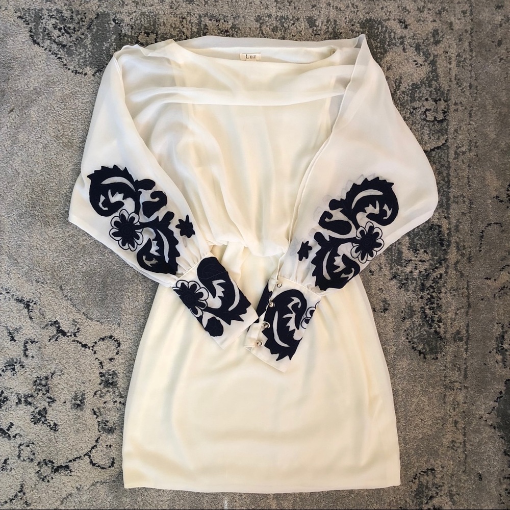 ARDEN B CREAM DRESS